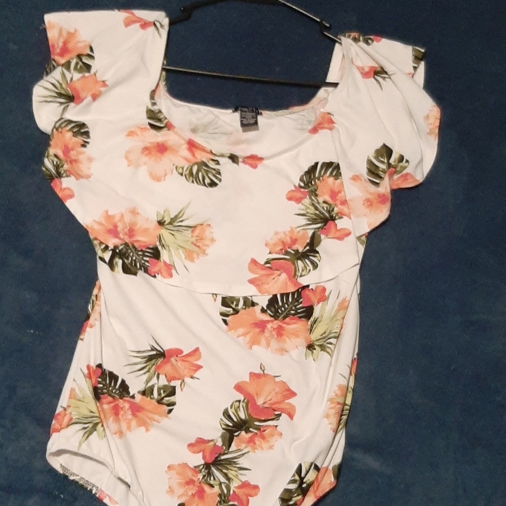 Floral bodysuit